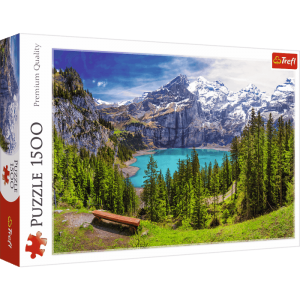 Puzzle Trefl 1500el Jezioro Oeschinen
